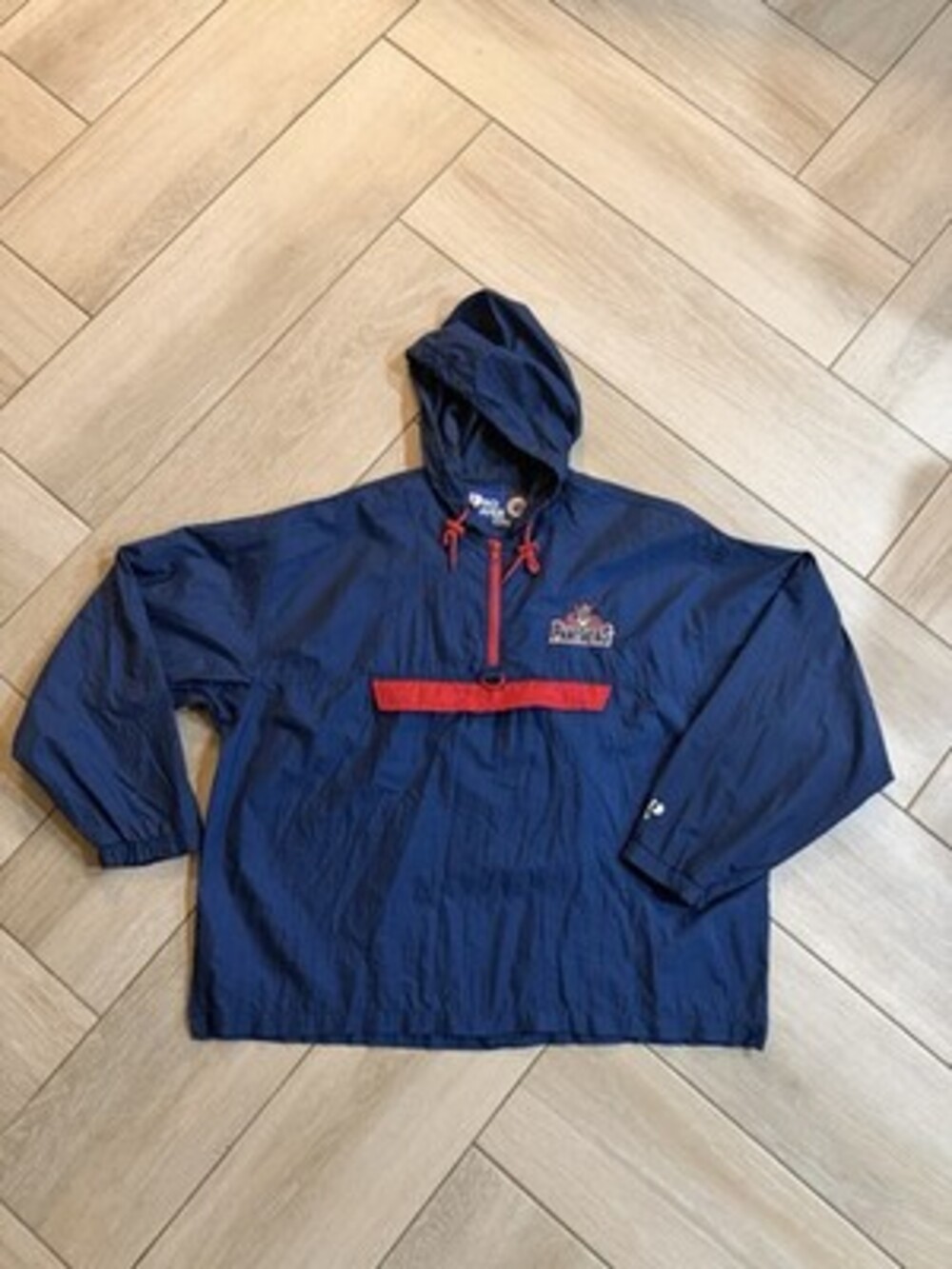 Vintage Florida Panthers Pro Player Windbreaker Jacket XL NHL Pullover 90s